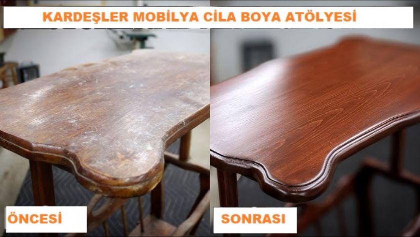 Tarabya Mobilya Cila Boyama Mobilya Boyacısı